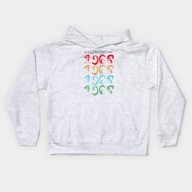 1968 Kids Hoodie by martinlipnik40